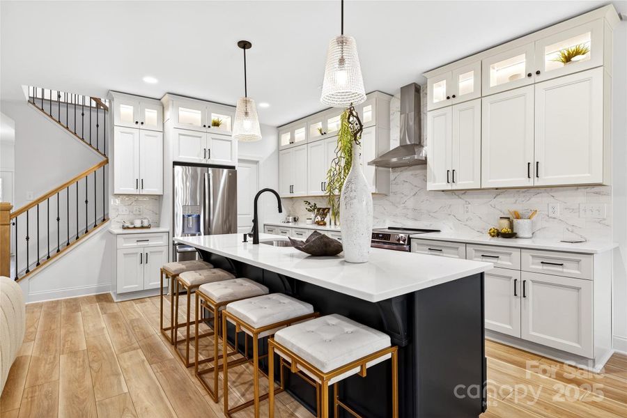 Furnished interior view inside a new home in , Mooresville (Image 12).