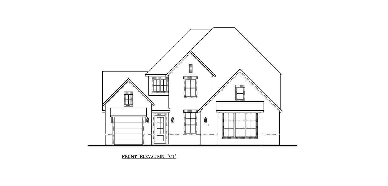 Representative rendering of the exterior for the Elwood 60/65’s by Chesmar Homes (Image 4).