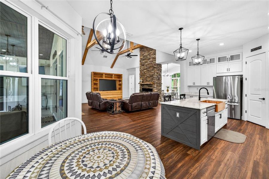 Furnished interior view inside a new home in , Dade City (Image 40).