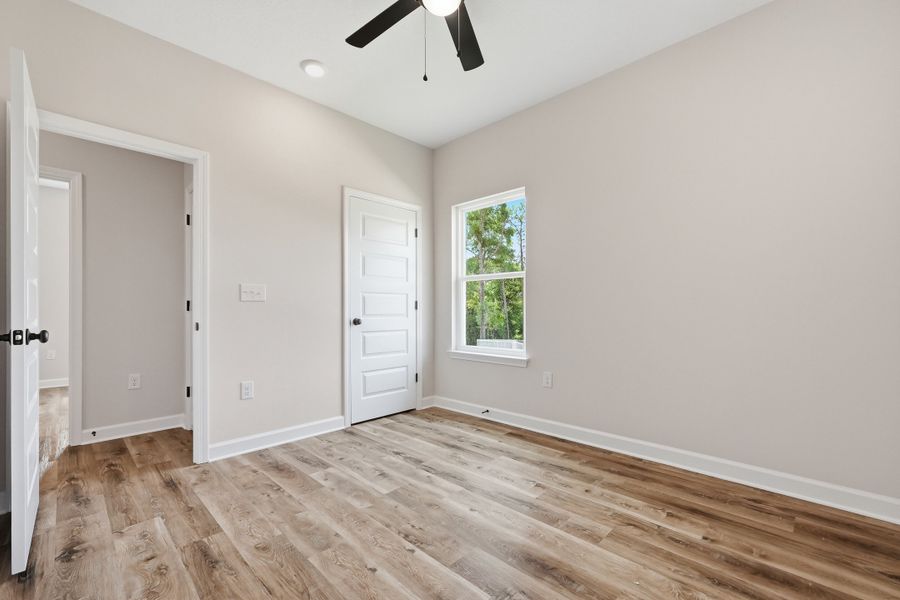 Spacious, unfurnished interior of a new home in Southern Charm, Crestview (Image 27). Spacious, unfurnished interior of a new home in Southern Charm, Crestview (Image 27).