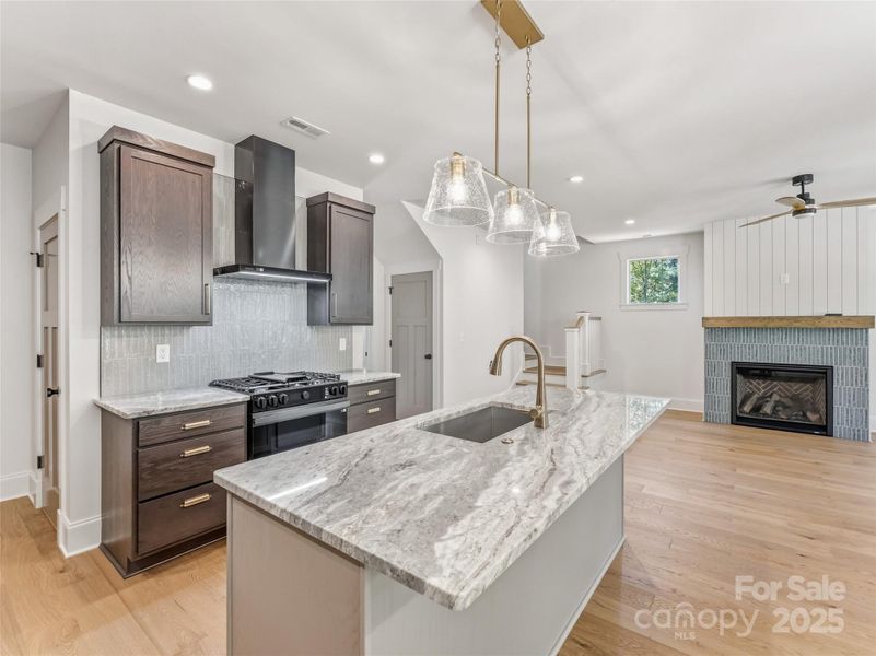 Furnished interior view inside a new home in , Brevard (Image 11).