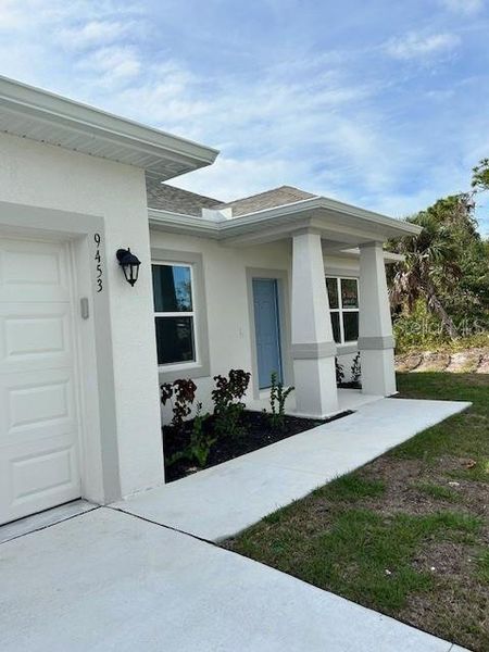 Exterior details and patio area of a home in , Englewood (Image 7).