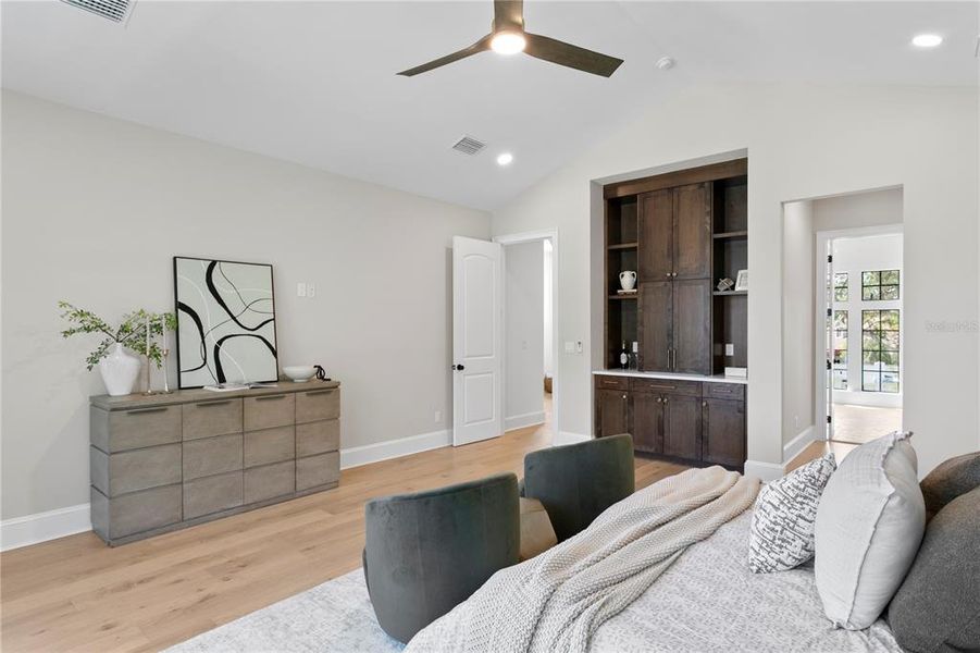 Furnished interior view inside a new home in , Tampa (Image 39).