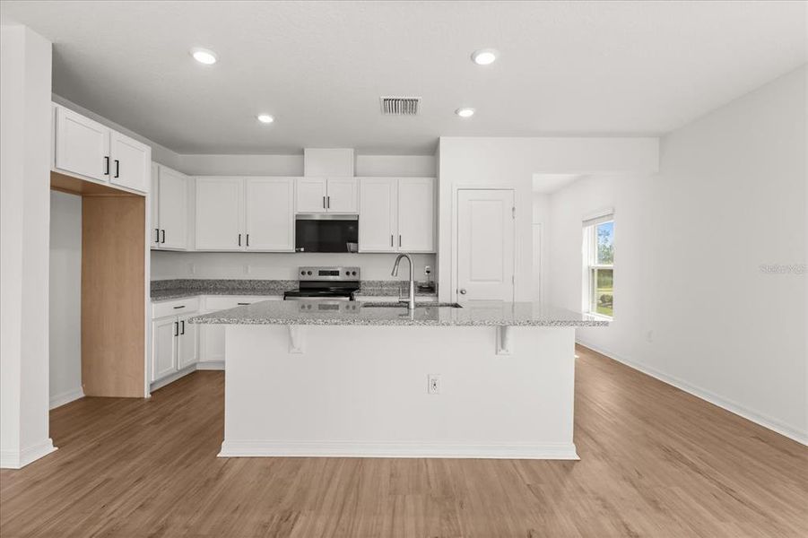Furnished interior view inside a new home in Reserve at Forest Lake Townhomes, Lake Wales (Image 5). Furnished interior view inside a new home in Reserve at Forest Lake Townhomes, Lake Wales (Image 5).