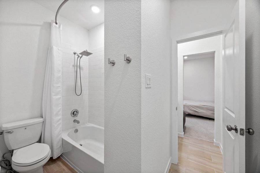 Furnished interior view inside a new home in , Cypress (Image 42).