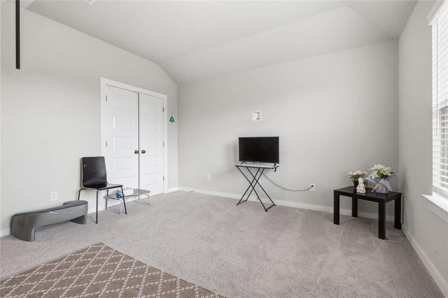 Furnished interior view inside a new home in University Heights, Round Rock (Image 27).