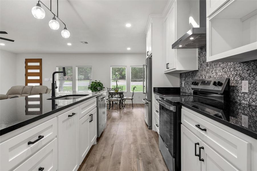 Furnished interior view inside a new home in , Woodway (Image 27).