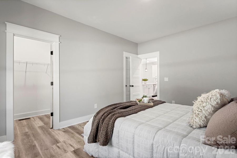 Furnished interior view inside a new home in , Denver (Image 37).