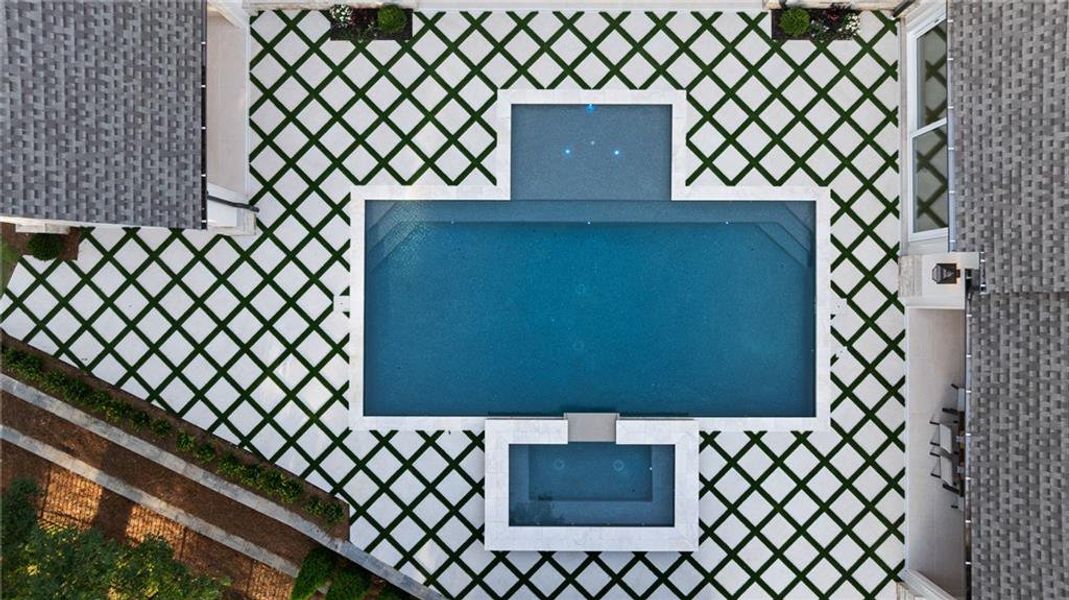 Exterior details and patio area of a home in , Canton (Image 36).