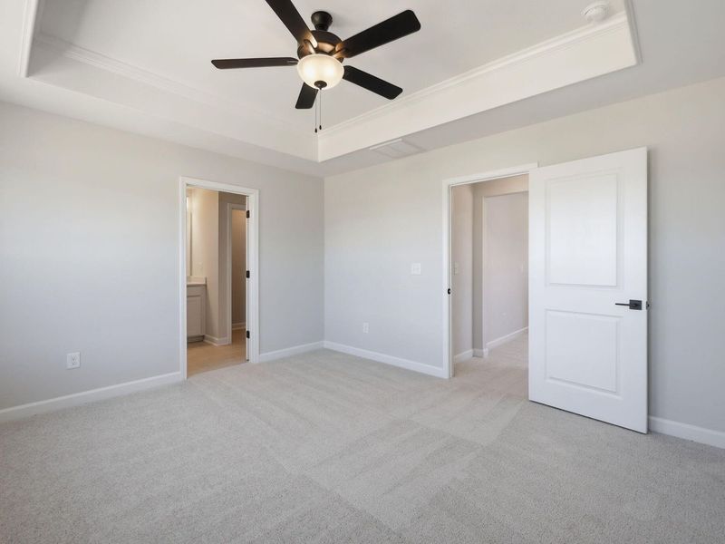 Spacious, unfurnished interior of a new home in Forestville Yard Townhomes, Knightdale (Image 24). Spacious, unfurnished interior of a new home in Forestville Yard Townhomes, Knightdale (Image 24).
