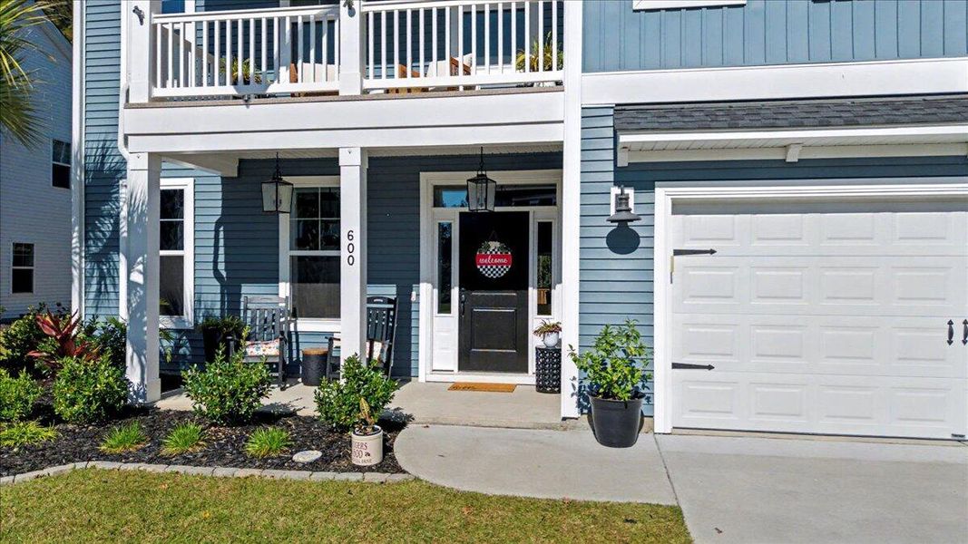 Exterior details and patio area of a home in Hewing Farms, Summerville (Image 22). Exterior details and patio area of a home in Hewing Farms, Summerville (Image 22).