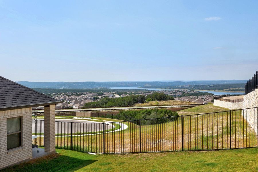 Exterior details and patio area of a home in Provence - 60', Austin (Image 21). Exterior details and patio area of a home in Provence - 60', Austin (Image 21).