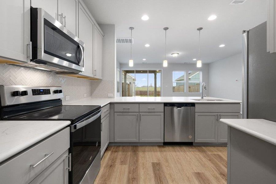 Furnished interior view inside a new home in Castlewood, Taylor (Image 14).