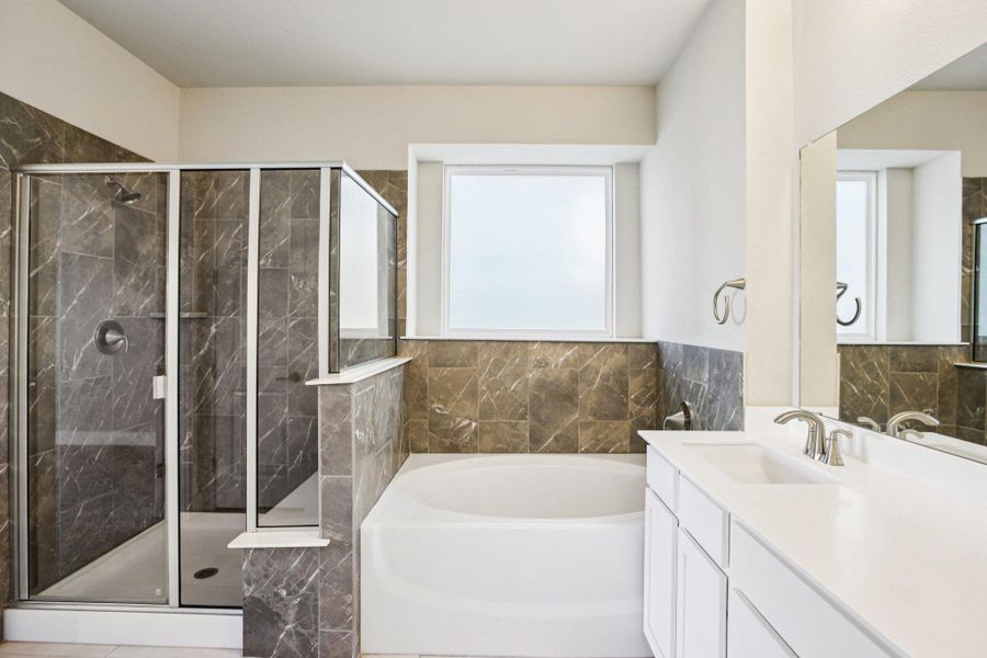 Furnished interior view inside a new home in Orchard Ridge, Liberty Hill (Image 10).