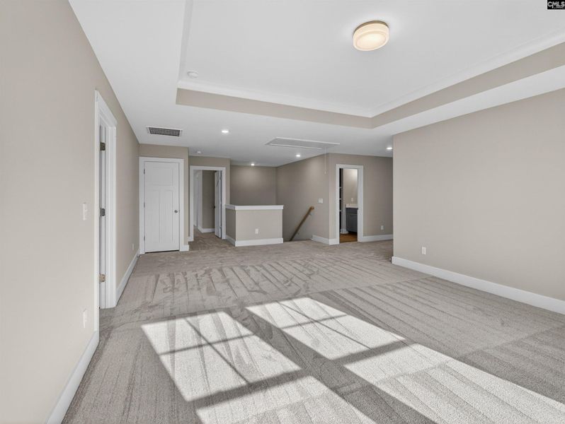 Spacious, unfurnished interior of a new home in Collins Cove, Chapin (Image 43).