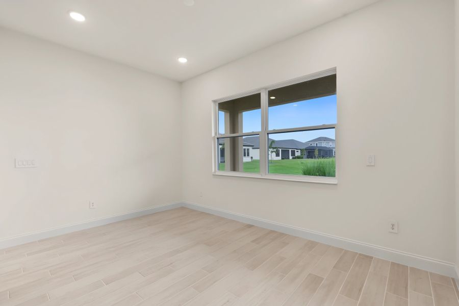 Spacious, unfurnished interior of a new home in Tamarack at Two Rivers, Zephyrhills (Image 19). Spacious, unfurnished interior of a new home in Tamarack at Two Rivers, Zephyrhills (Image 19).
