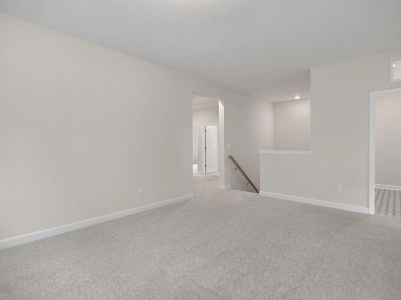 Representative unfurnished interior of a home built from the The Beech by Davidson Homes LLC in Wendell Ridge, Wendell (Image 30).
