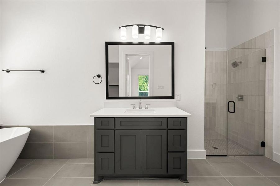 Furnished interior view inside a new home in Birdsong, Mansfield (Image 3).