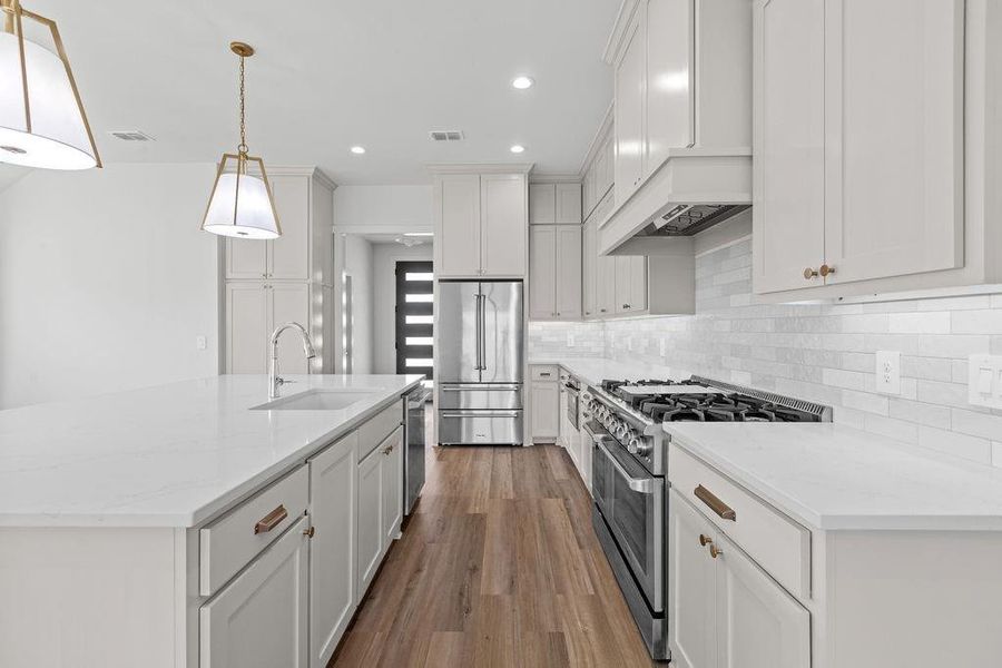 Furnished interior view inside a new home in , Gordonville (Image 7).