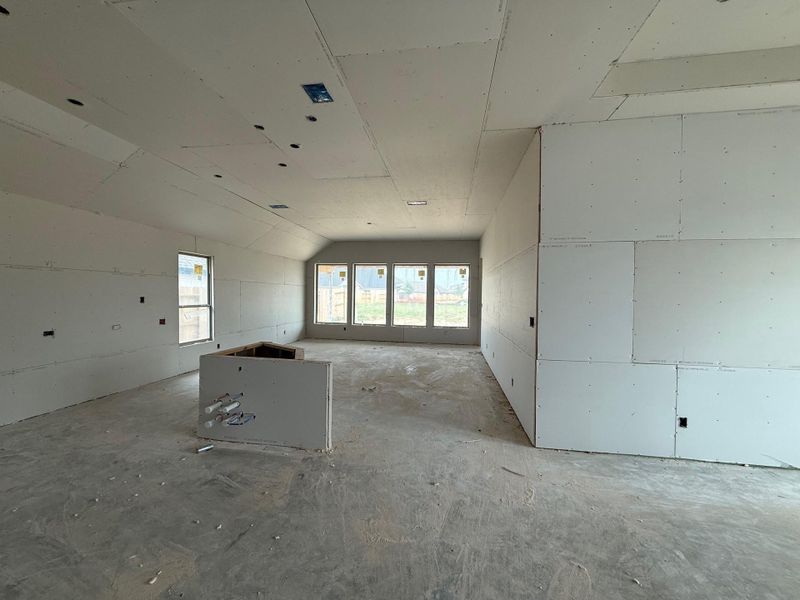 In-progress construction of a new home in Candela, Richmond, TX (Image 5).