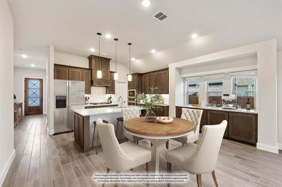 Furnished interior view inside a new home in Sonoma Verde, McLendon-Chisholm (Image 16).