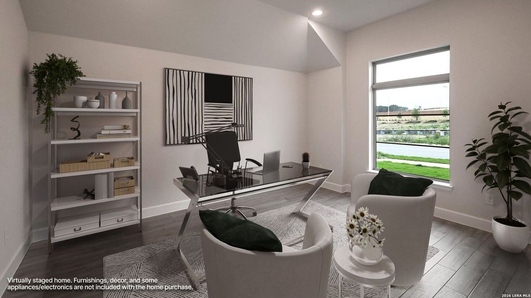 Furnished interior view inside a new home in Mayfair, New Braunfels (Image 6).