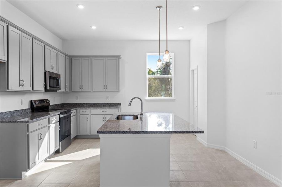 Furnished interior view inside a new home in , Tampa (Image 17). Furnished interior view inside a new home in , Tampa (Image 17).