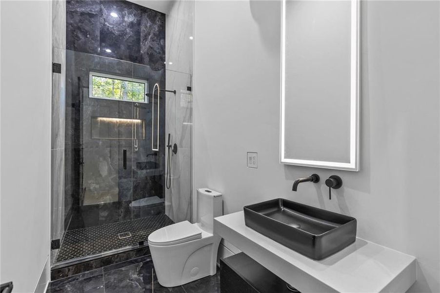 Furnished interior view inside a new home in , Winder (Image 12).