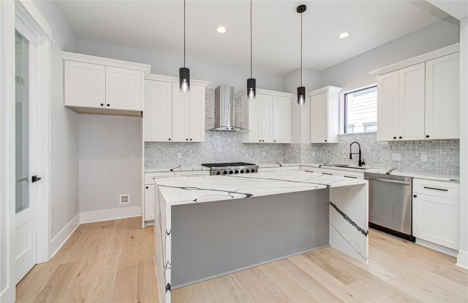 Furnished interior view inside a new home in , Houston (Image 6).