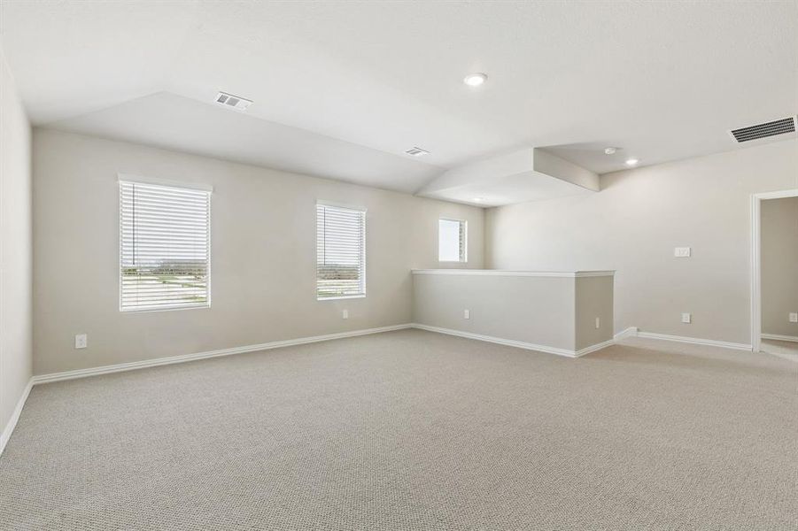 Spacious, unfurnished interior of a new home in Parks at Foster Crossing - Signature Series, Anna (Image 31).