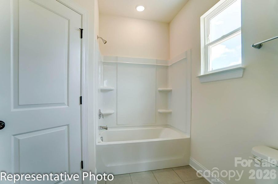 Furnished interior view inside a new home in Robinson Oaks, Gastonia (Image 8). Furnished interior view inside a new home in Robinson Oaks, Gastonia (Image 8).