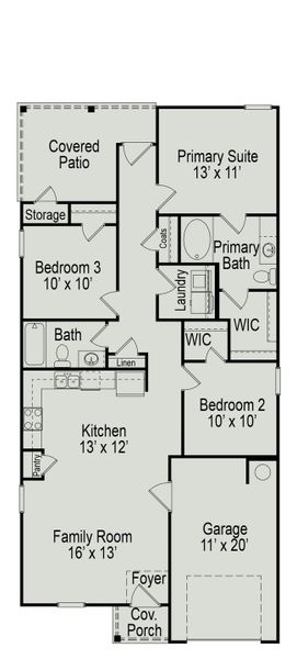 The Shelby Floorplan The Shelby Floorplan