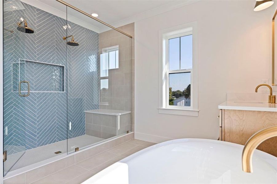 Furnished interior view inside a new home in , St. Petersburg (Image 12).