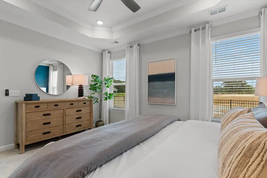 Representative furnished interior of a home built from the The Hibiscus by Chesapeake Homes in Coastal Club of the Carolinas, Calabash (Image 5).