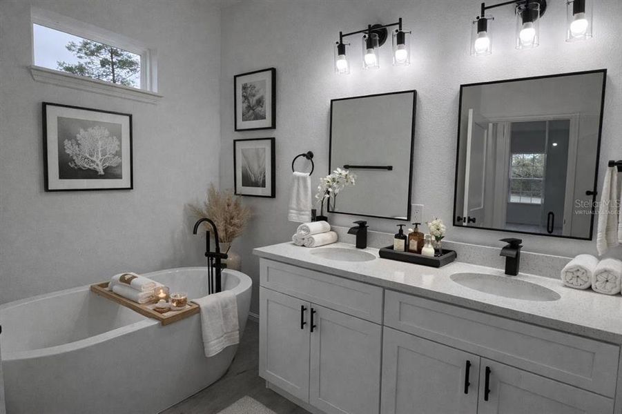 Furnished interior view inside a new home in , Ocala (Image 6).