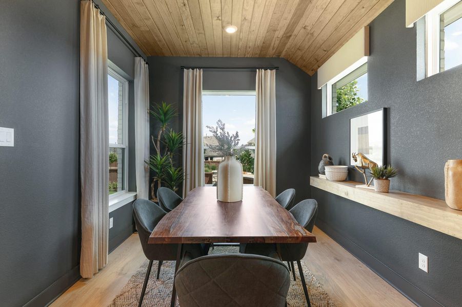 Furnished interior view inside a new home in Highland Village, Georgetown (Image 64). Furnished interior view inside a new home in Highland Village, Georgetown (Image 64).