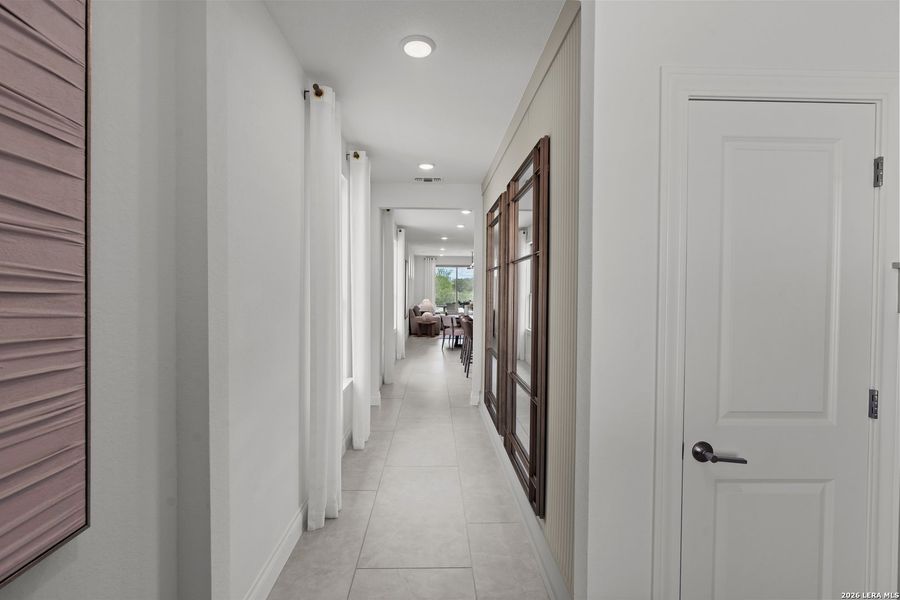 Furnished interior view inside a new home in Del Webb New Braunfels at Veramendi, New Braunfels (Image 16).