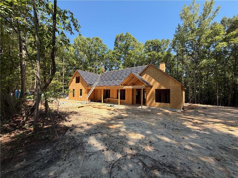 In-progress construction of a new home in , Dallas, GA (Image 8).