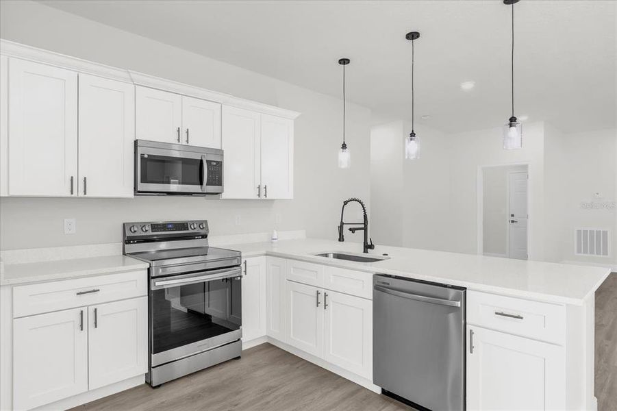 Furnished interior view inside a new home in , Ocala (Image 9). Furnished interior view inside a new home in , Ocala (Image 9).
