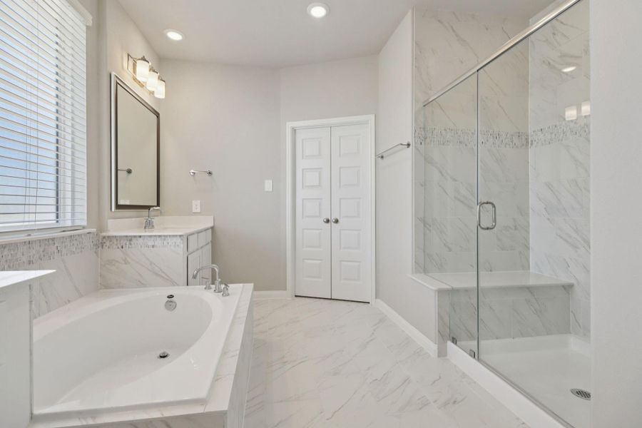 Furnished interior view inside a new home in Kemah Crossing - Luxe Series, Kemah (Image 8).