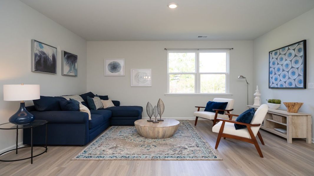Representative furnished interior of a home built from the KERRY by D.R. Horton in Lochaven, Conway (Image 30).