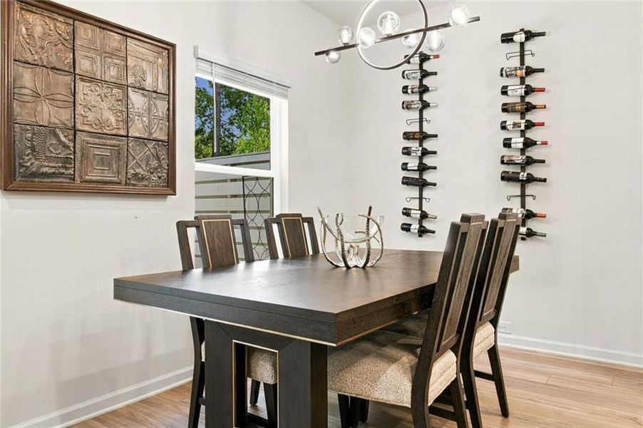 Furnished interior view inside a new home in , Sugar Hill (Image 18). Furnished interior view inside a new home in , Sugar Hill (Image 18).