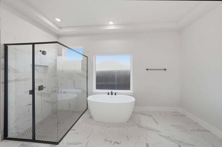 Furnished interior view inside a new home in Quail Hollow, Rockwall (Image 9).