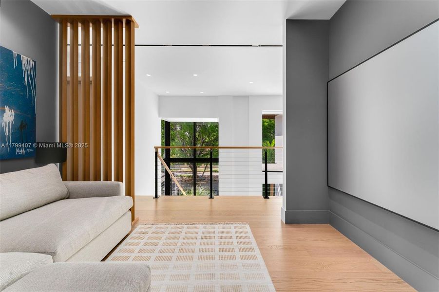 Furnished interior view inside a new home in , Miami (Image 40).