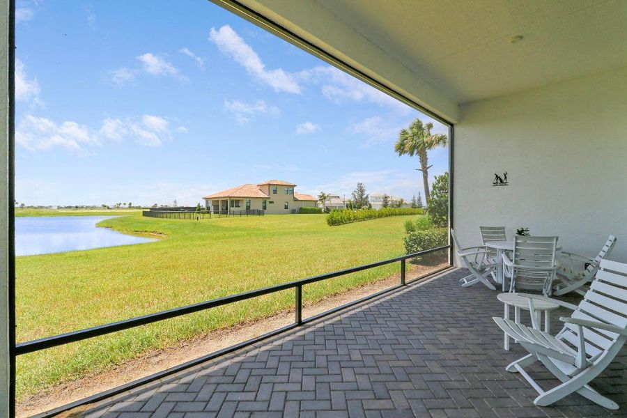 Screened Covered Patio