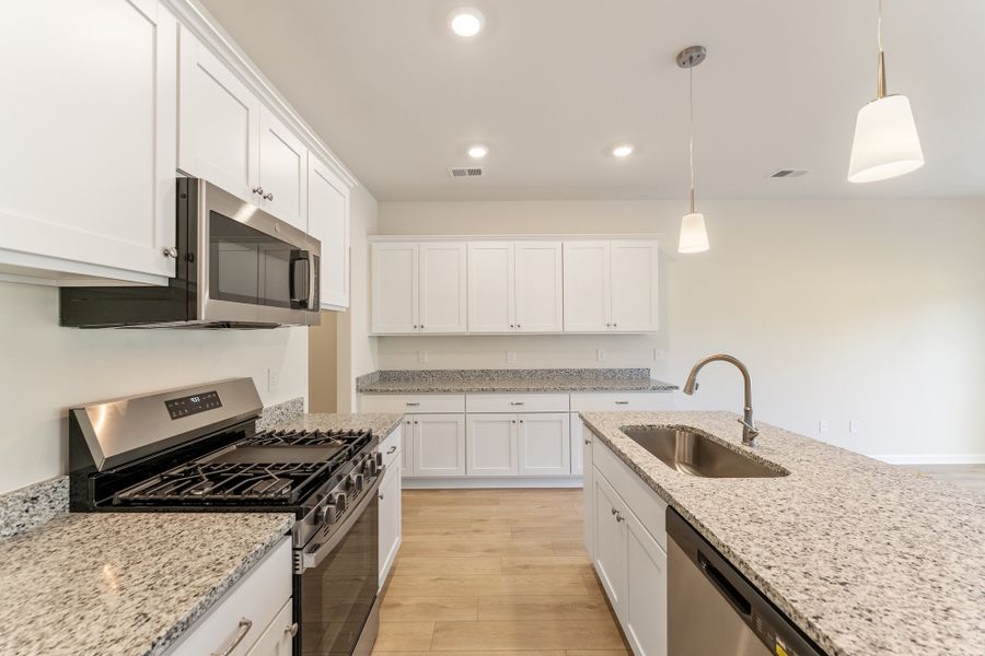 Furnished interior view inside a new home in Edwards Station, Taylors (Image 7).
