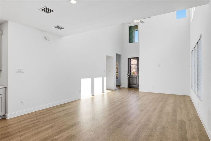 Spacious, unfurnished interior of a new home in The Ranch at Uptown Celina 40s, Celina (Image 31). Spacious, unfurnished interior of a new home in The Ranch at Uptown Celina 40s, Celina (Image 31).
