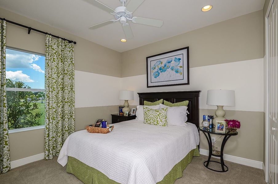 Representative furnished interior of a home built from the White Star by Neal Communities in SkySail, Naples (Image 15).