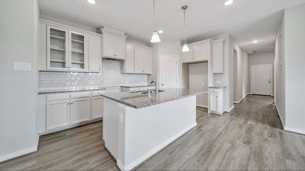 Representative furnished interior of a home built from the Bermuda by Brightland Homes in Bridgeland Creekland Village, Cypress (Image 4).