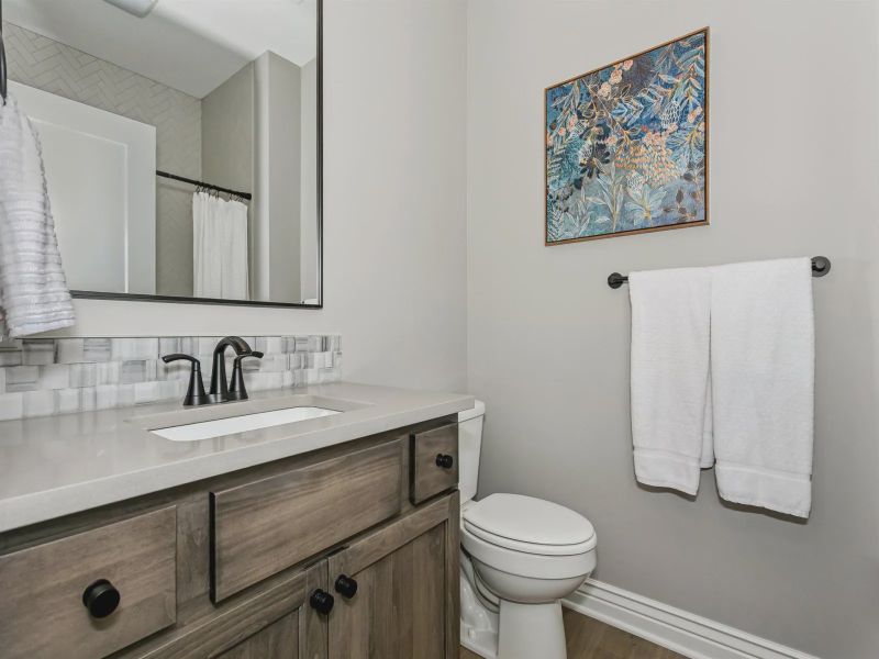 Furnished interior view inside a new home in The Courtyards at The Moorings, Wichita (Image 7). Furnished interior view inside a new home in The Courtyards at The Moorings, Wichita (Image 7).